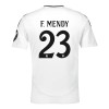 Maglia ufficiale Real Madrid F. Mendy 23 Casa 2024-25 per Uomo